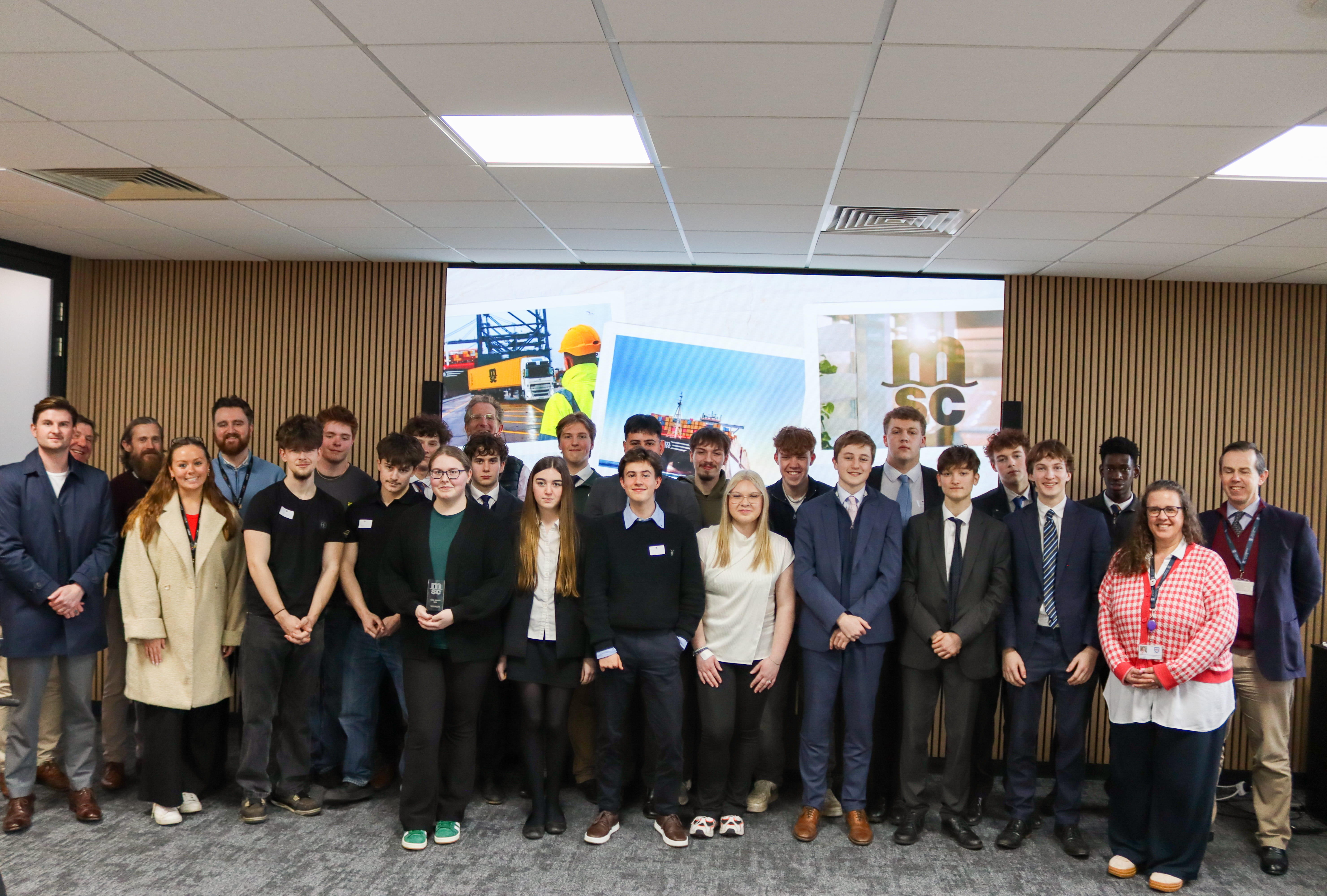 MSC UK & Students group photo